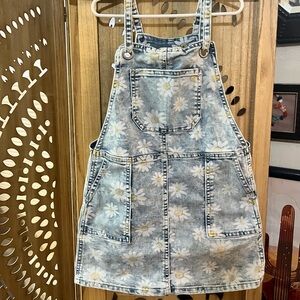 Cat & Jack Blue Floral Denim Dress